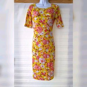 LuLaroe Julia Women's Floral Maxi Dress